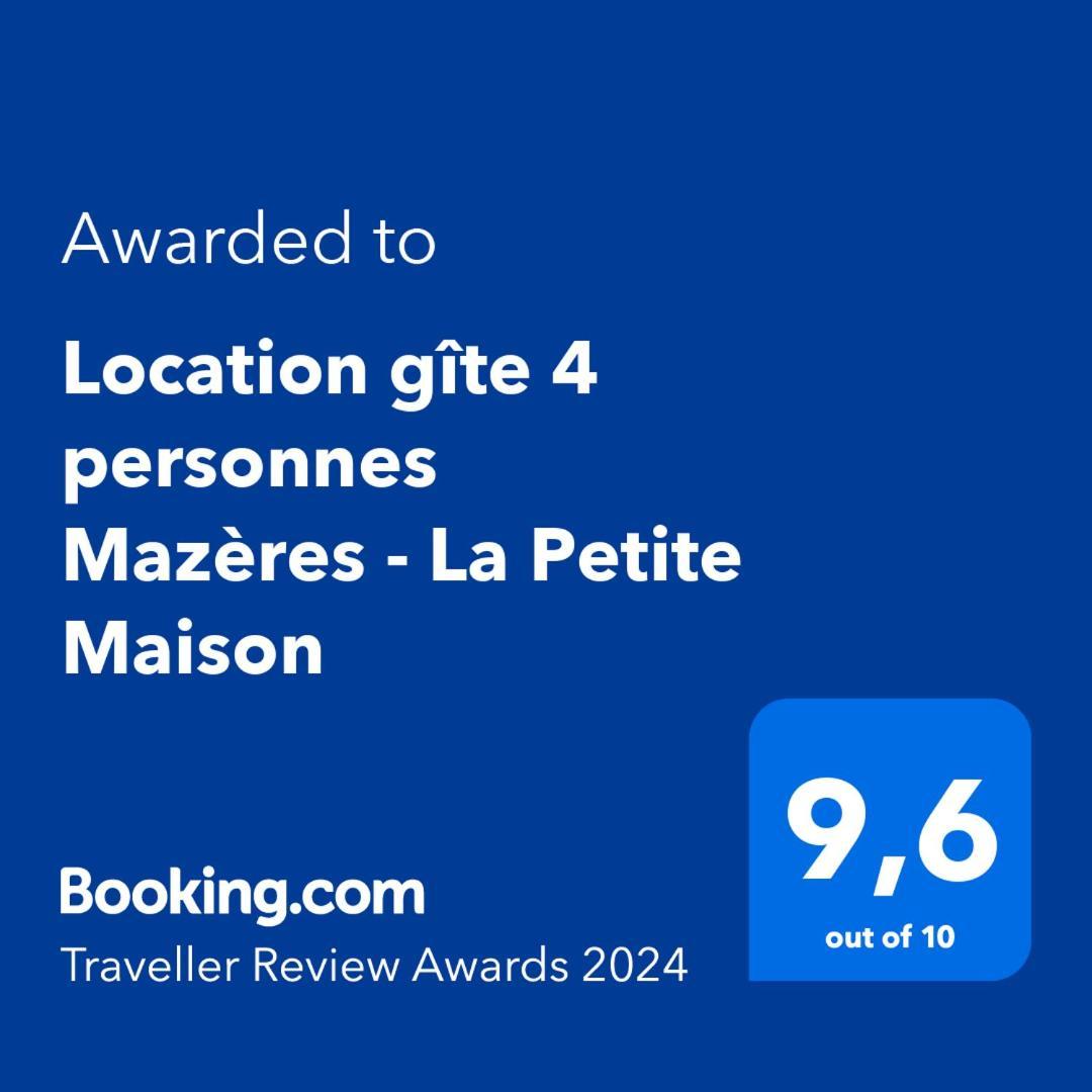 Location Gite 4 Personnes Mazeres - La Petite Maison المظهر الخارجي الصورة